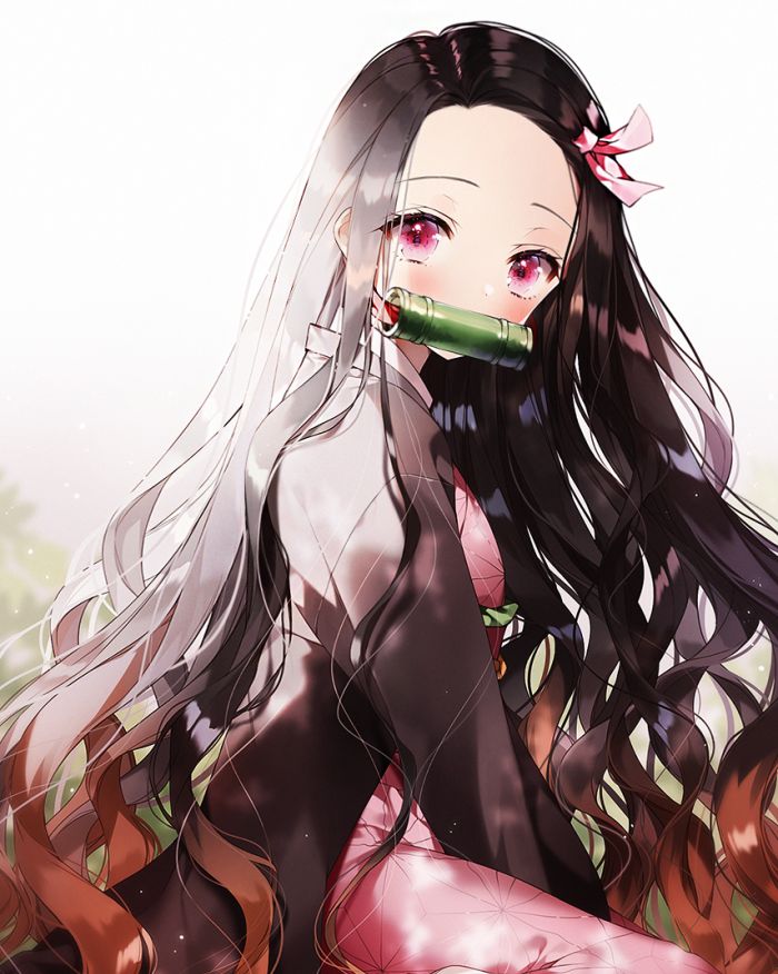 鬼灭之刃祢豆子妹妹好美都不要和我抢老婆