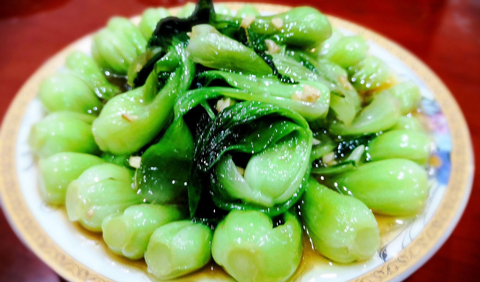 家常素炒小青菜