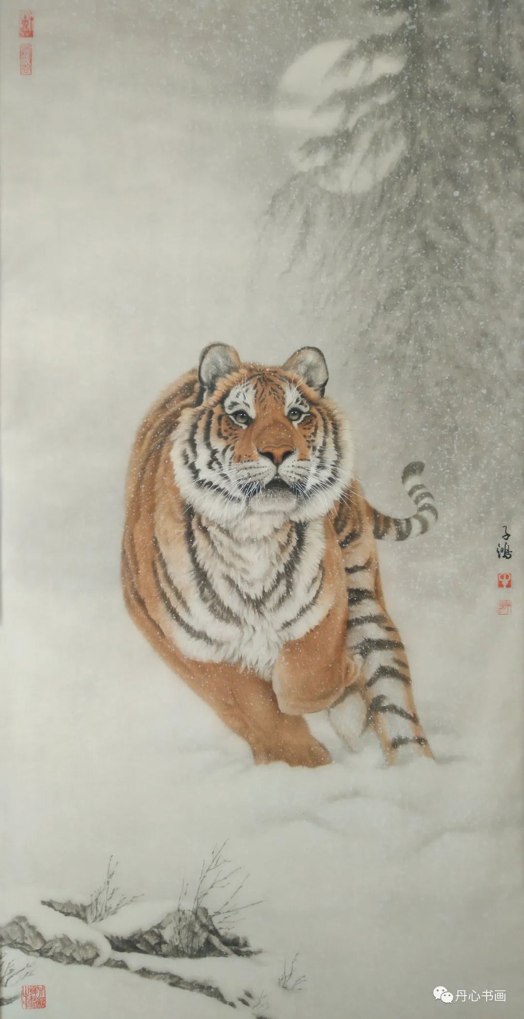 技法精致入神意境造微入妙工笔画家牛子鸿