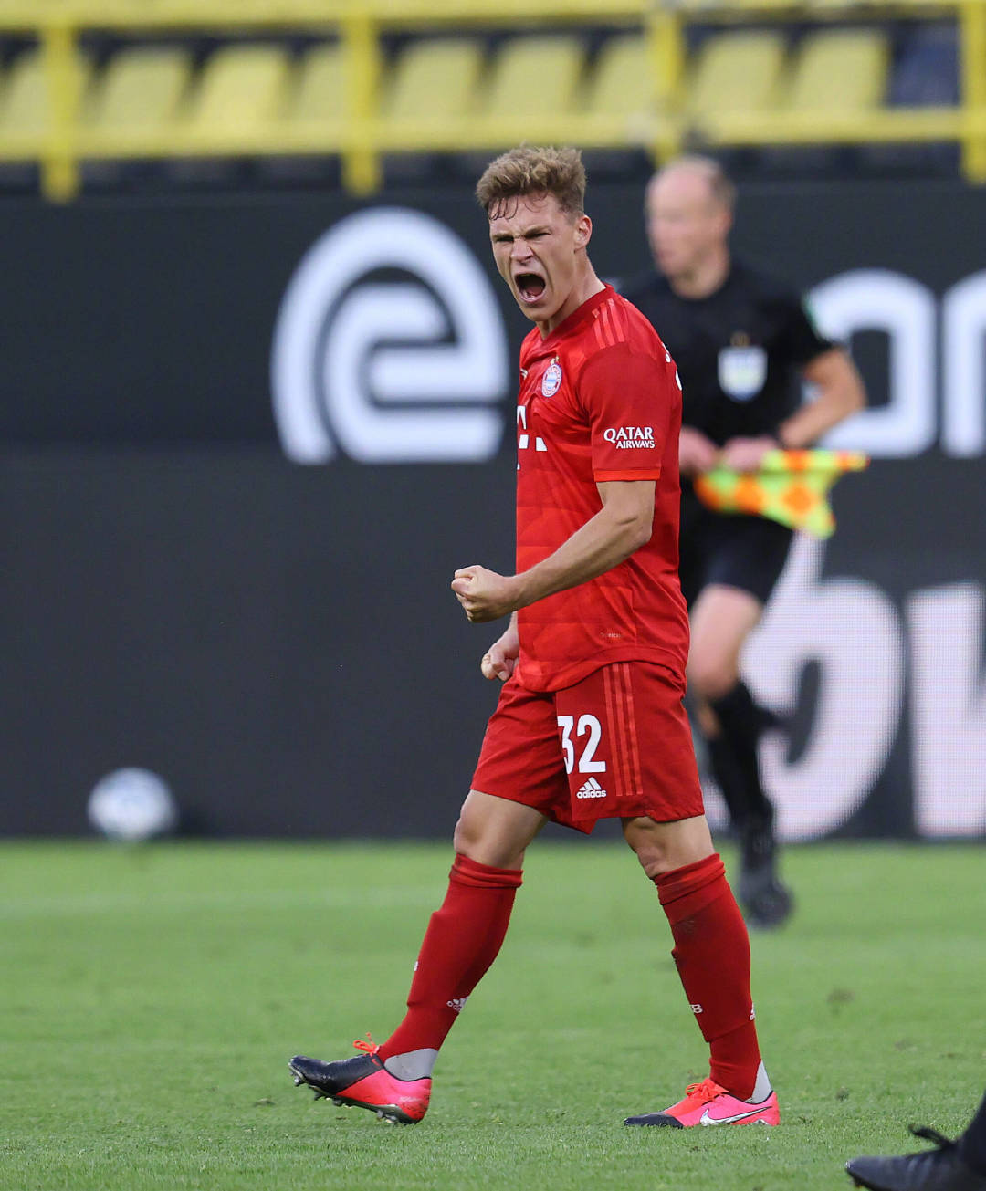 德甲第28轮拜仁慕尼黑客场1:0多特蒙德,基米希打进全场唯一进球