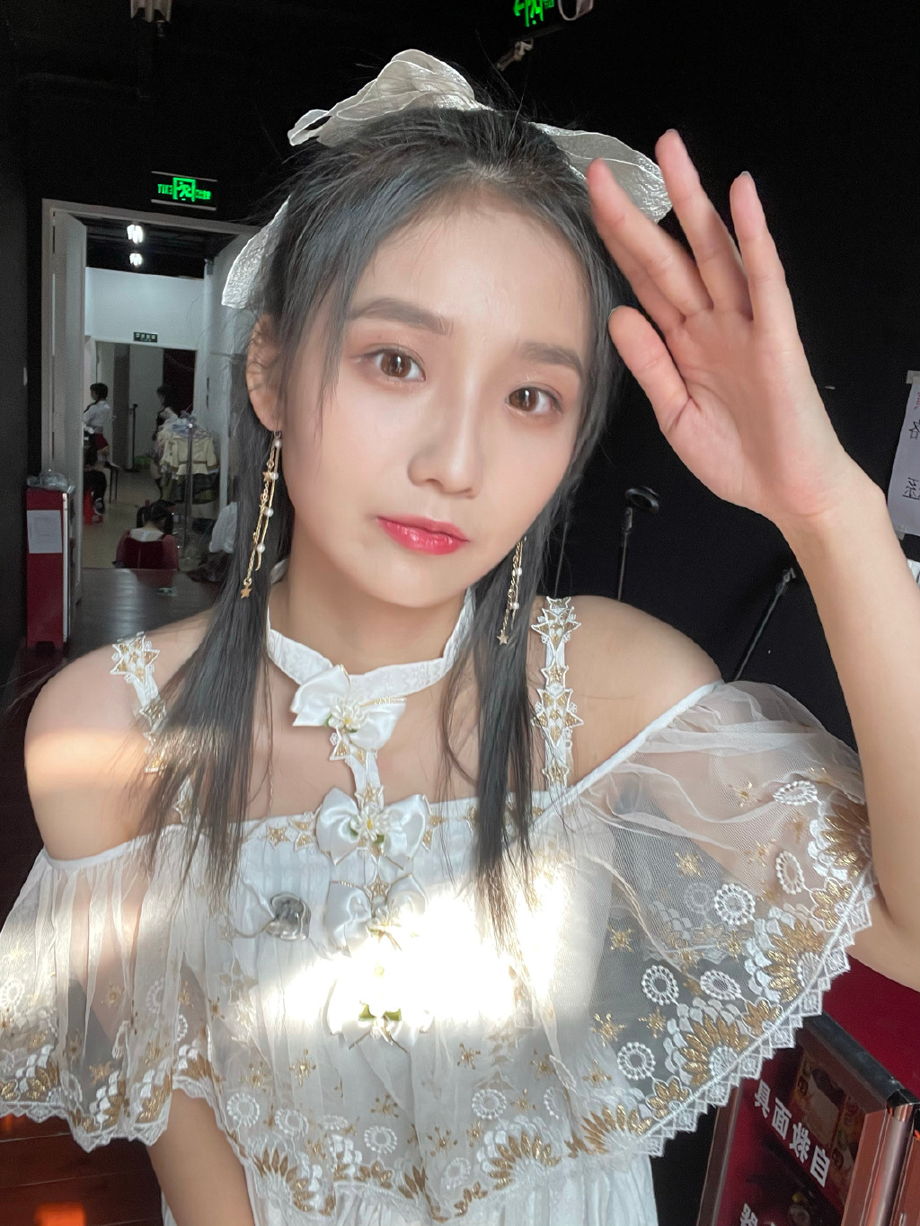 美女gnz48刘力菲迷人可爱美照好看啊