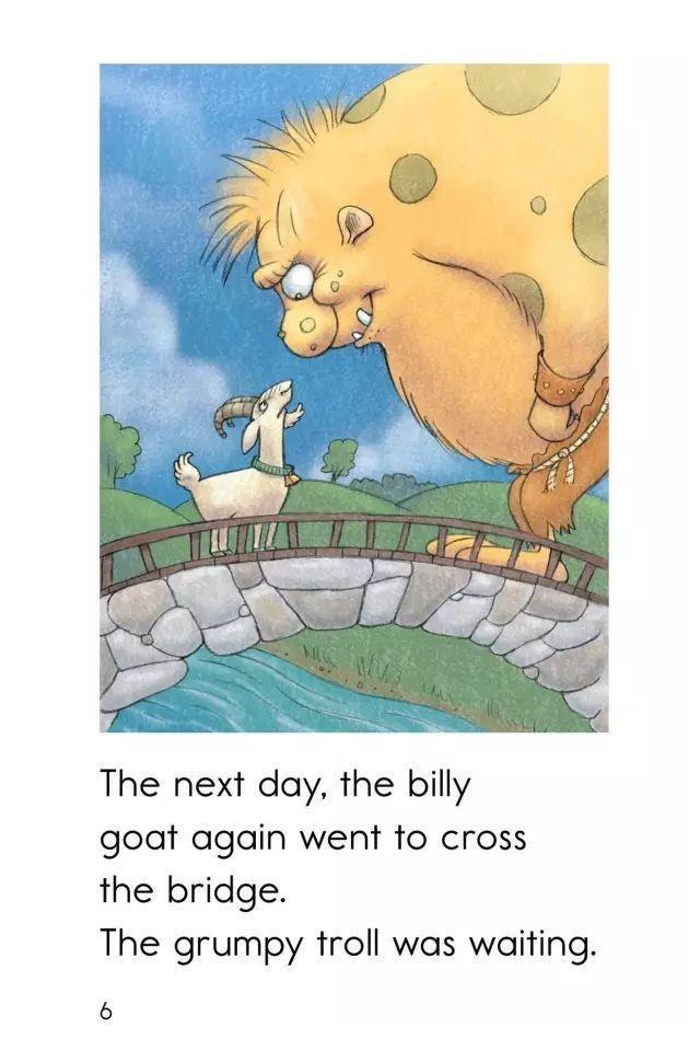 中英文双语绘本故事trollbridge怪物之桥