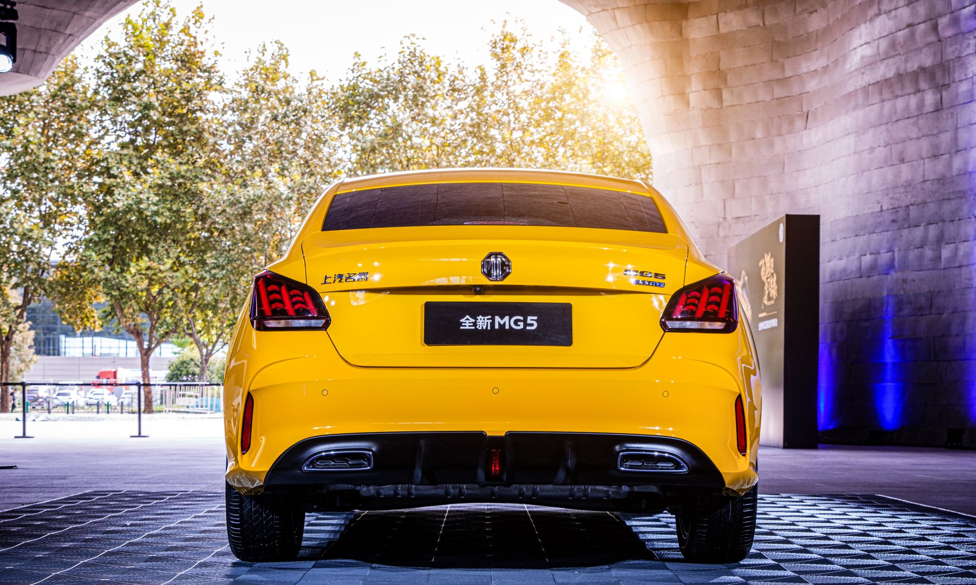 2020全新名爵mg5高清图集