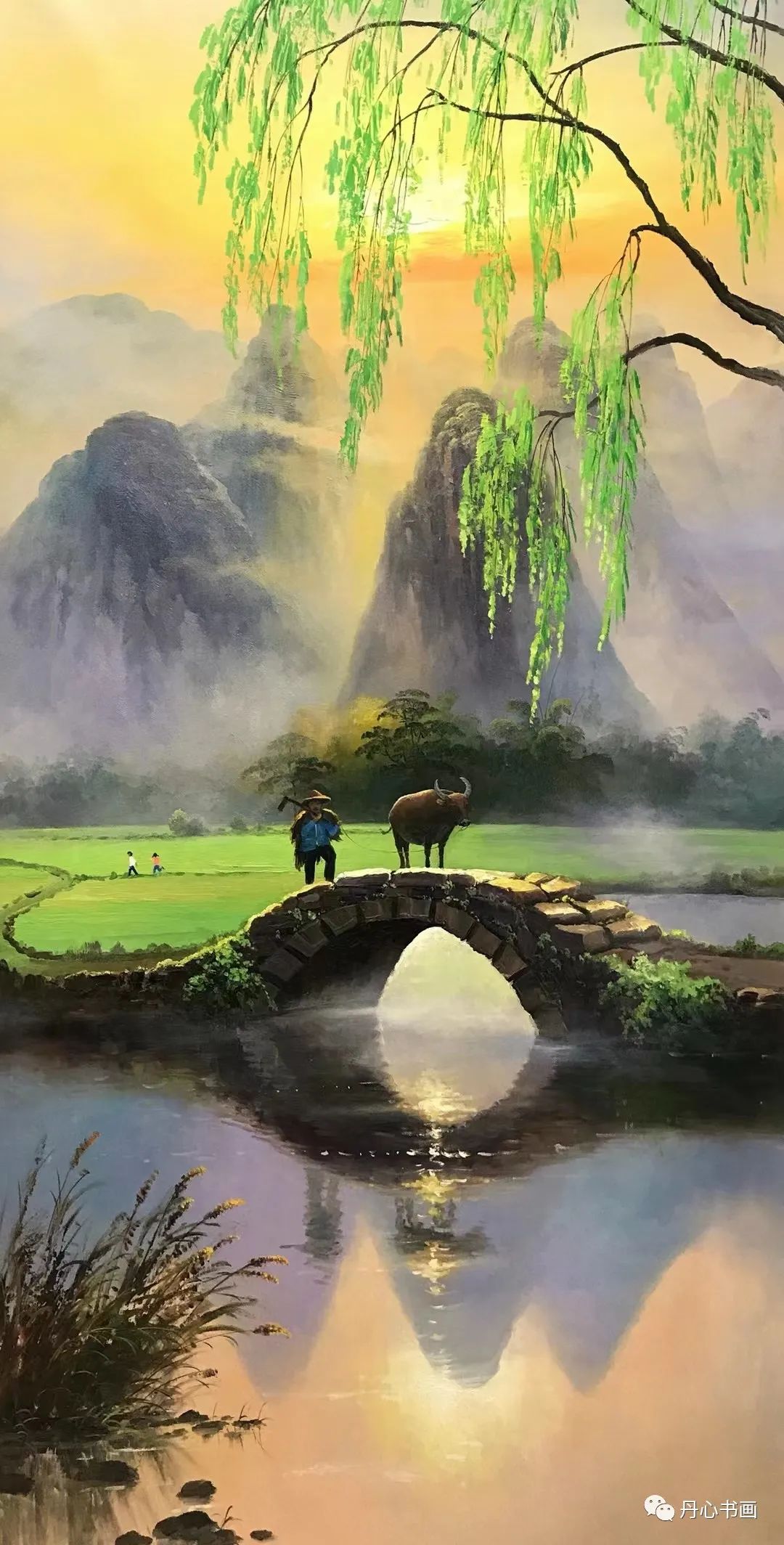 田园诗意,隽永雅致|油画家龙蟠|龙蟠|桂林山水|桂林_新浪新闻