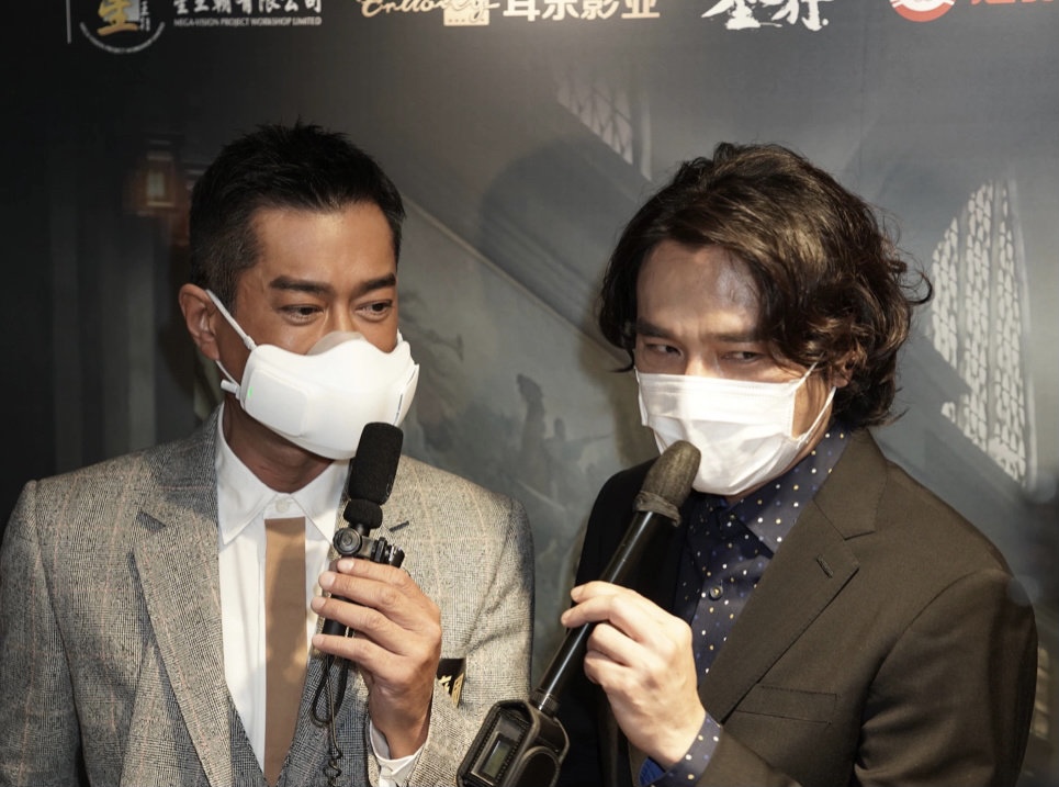 古天乐和林家栋拍了22部戏追虎擒龙演仇敌看完剧本都伤心了