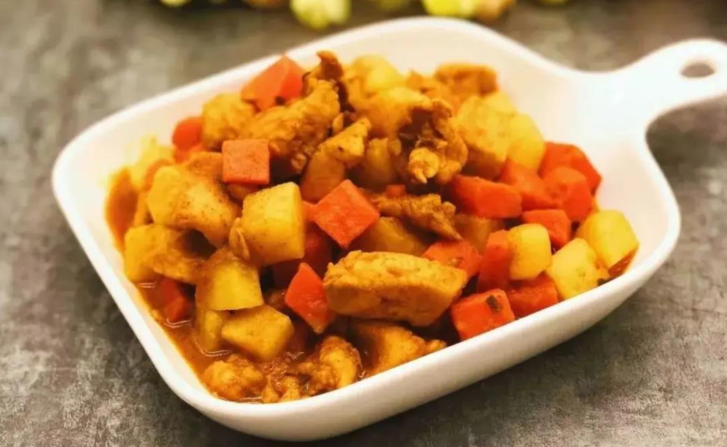 猪肉土豆咖喱饭