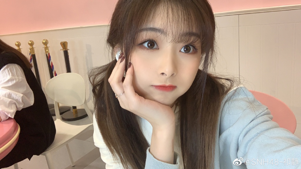 偶像美少女snh48-祁静迷人可爱美照欣赏_高清图集_新浪网