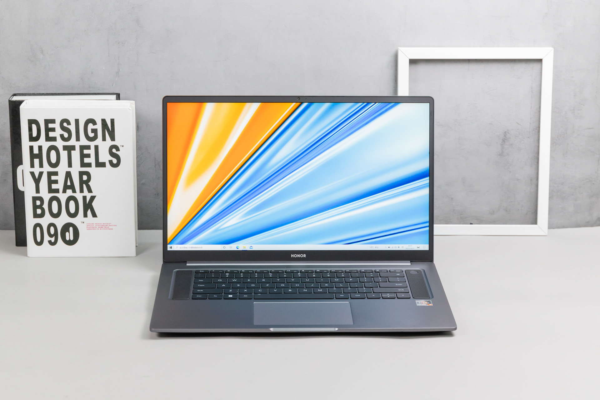 荣耀magicbook16pro锐龙版图赏全面屏高能生产力工具