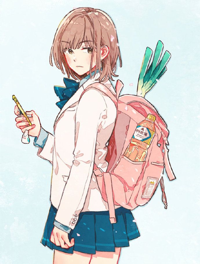 温柔细腻的日系少女插画,色彩怡人,笔触细腻,爱了_高清图集_新浪网