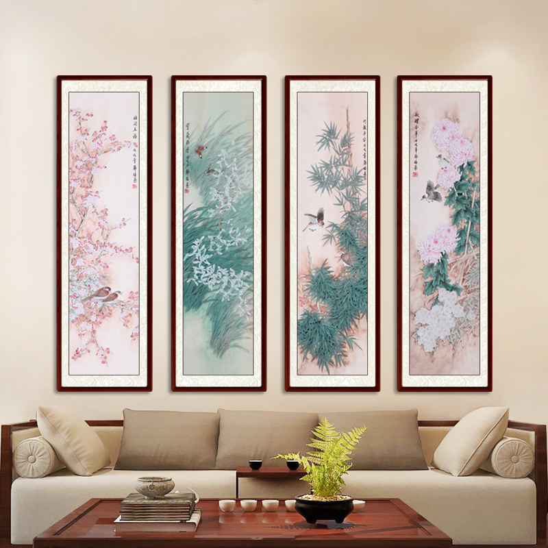 你知道家里为什么要挂一副兰花国画吗？休闲区蓝鸢梦想 - Www.slyday.coM