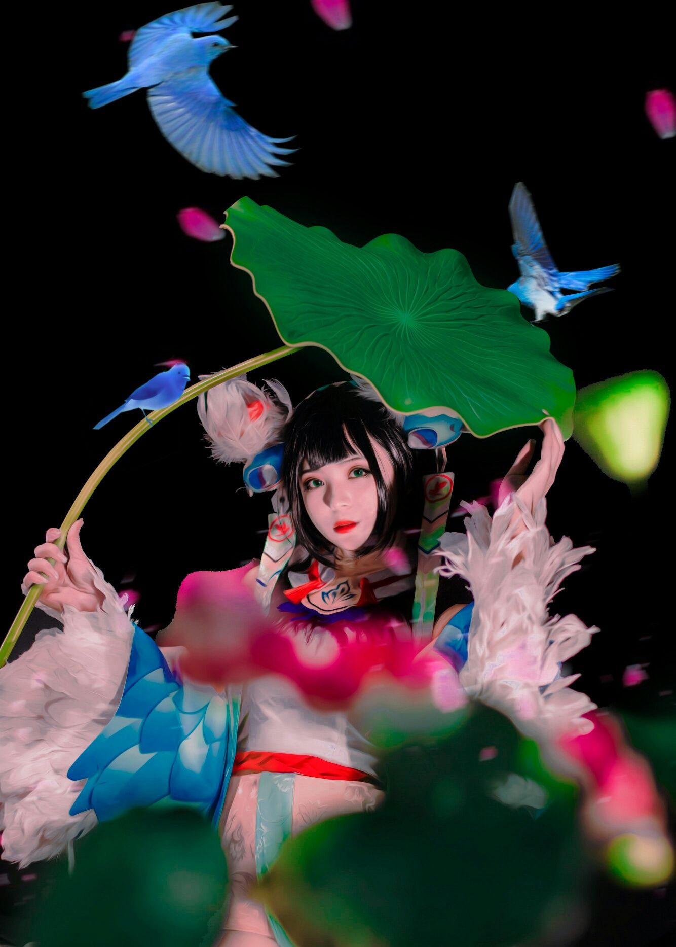 阴阳师——花鸟卷cosplay,网友:"第七张你们喜欢么"