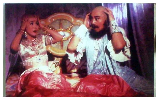 拍摄花絮,孙悟空脚踩滑板飞行,迟重瑞代班饰演沙僧|传艺玉华州|沙僧