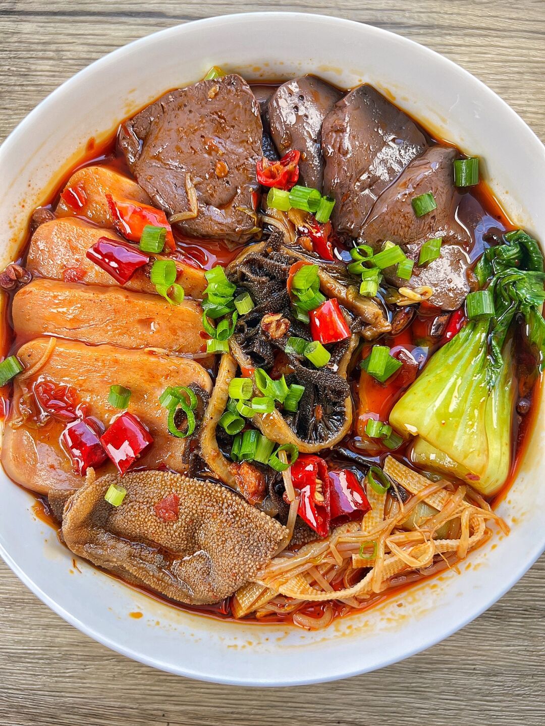 家庭版毛血旺麻辣鲜香好吃开胃三碗米饭都不够吃