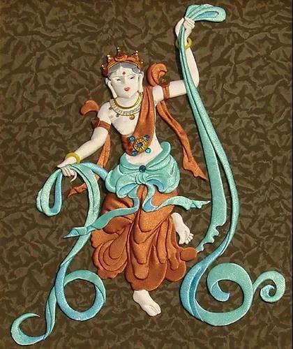 除了绘画唐卡,堆绣唐卡听过吗?