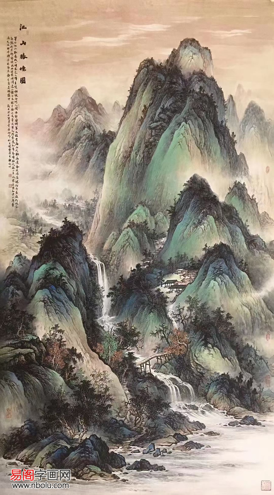 博大雄浑,深沉高远,孙红光恣意挥洒北派山水|北派|山