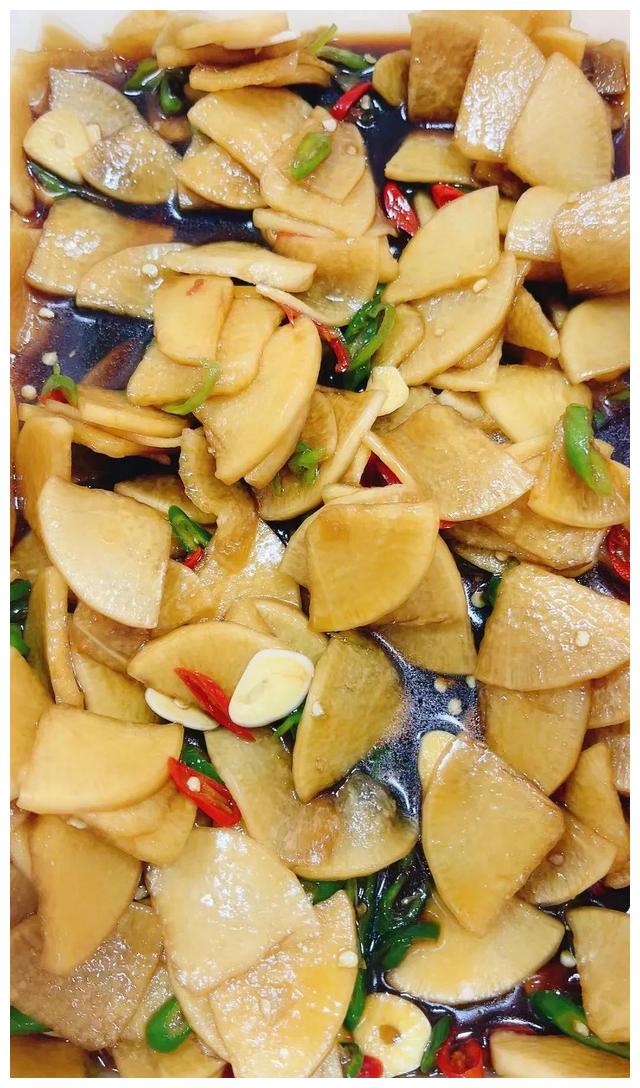 早餐小菜腌萝卜的做法