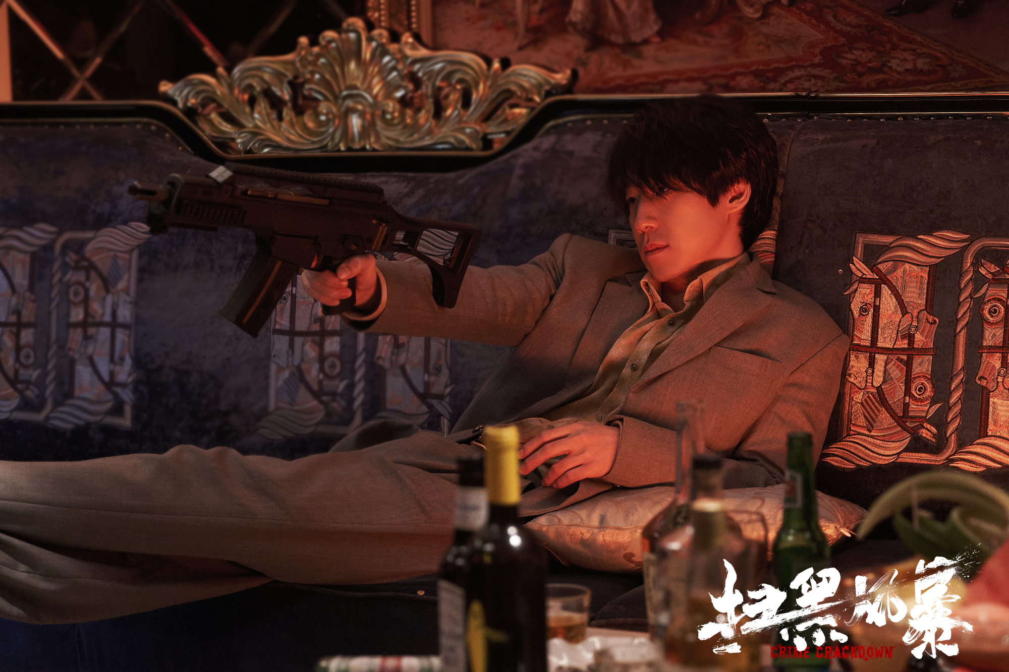 吴晓亮扫黑风暴正在热播眼神有戏代入感强