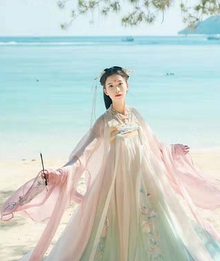 12星座专属初恋汉服双子座好奇浮梦服处女座谦虚蝴蝶款