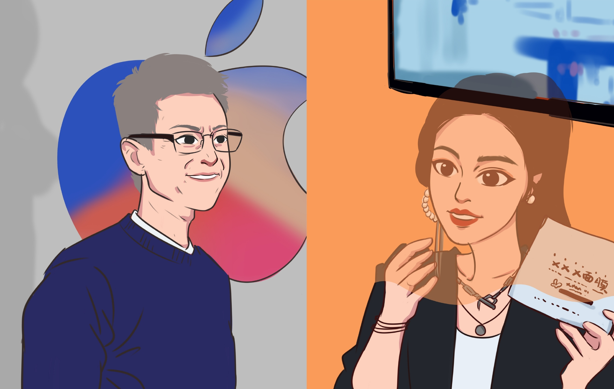 1库克05薇娅苹果ceo打不过带货女王