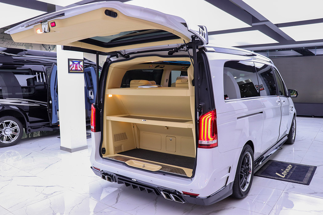 罗伦士天幕版ls560mx白色车款七座格局 适宜企业家庭的用车要求__财经