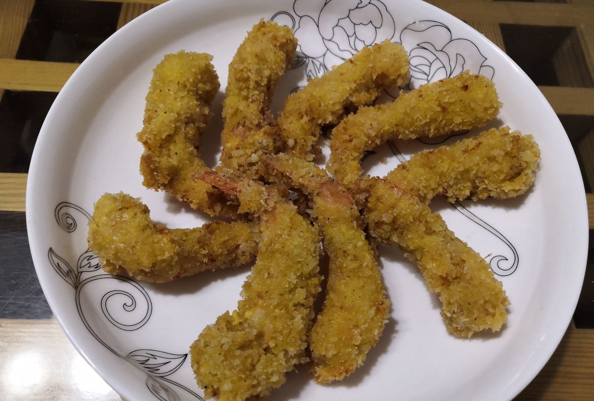 香酥脆皮黄金大虾,孩子们最喜欢的一种吃法