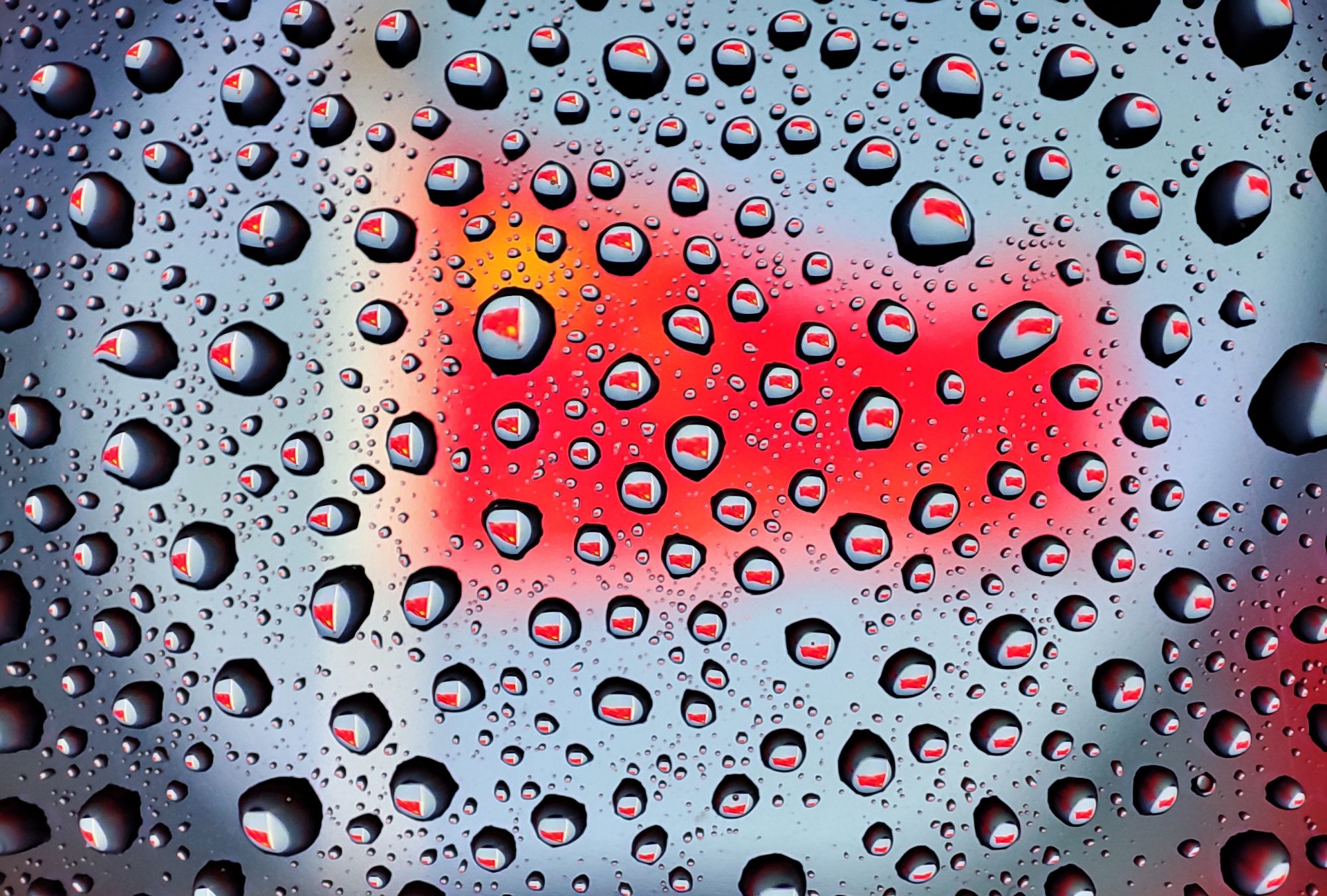 这么好看的水滴照片原来是用手机超级微距拍摄的这太厉害了吧