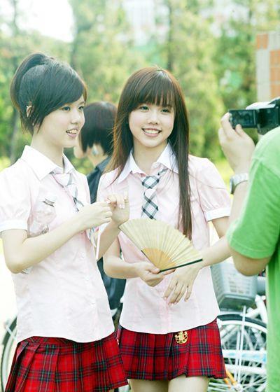 曾经的by2,还是两个青春无敌的美少女