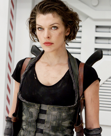 《生化危机》女主米拉·乔沃维奇性感美照__财经头条