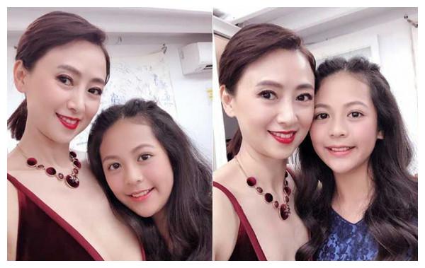 翁虹13岁女儿美如"天仙",撞脸阿娇被赞高颜值基因强大!