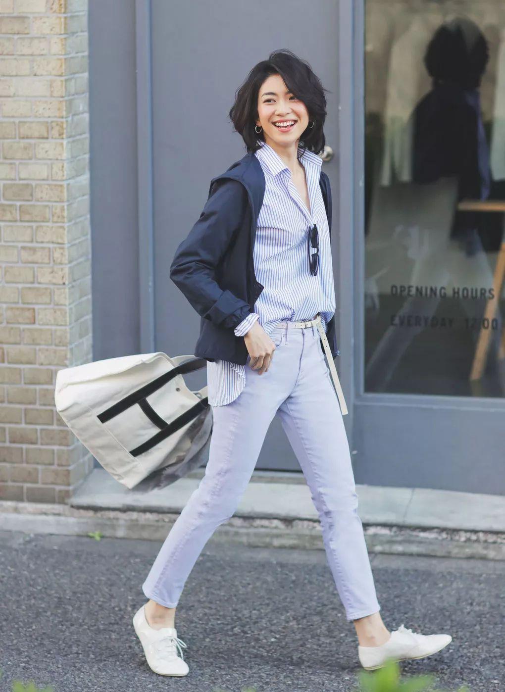 日本女人不露腰不露腿，穿搭也很美，原来是因为有这四个法则休闲区蓝鸢梦想 - Www.slyday.coM