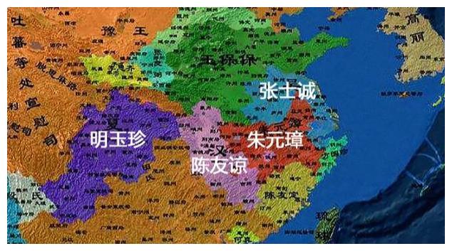 十年磨一剑,公元1367年朱元璋终于消灭陈友谅,张士诚等割据势力