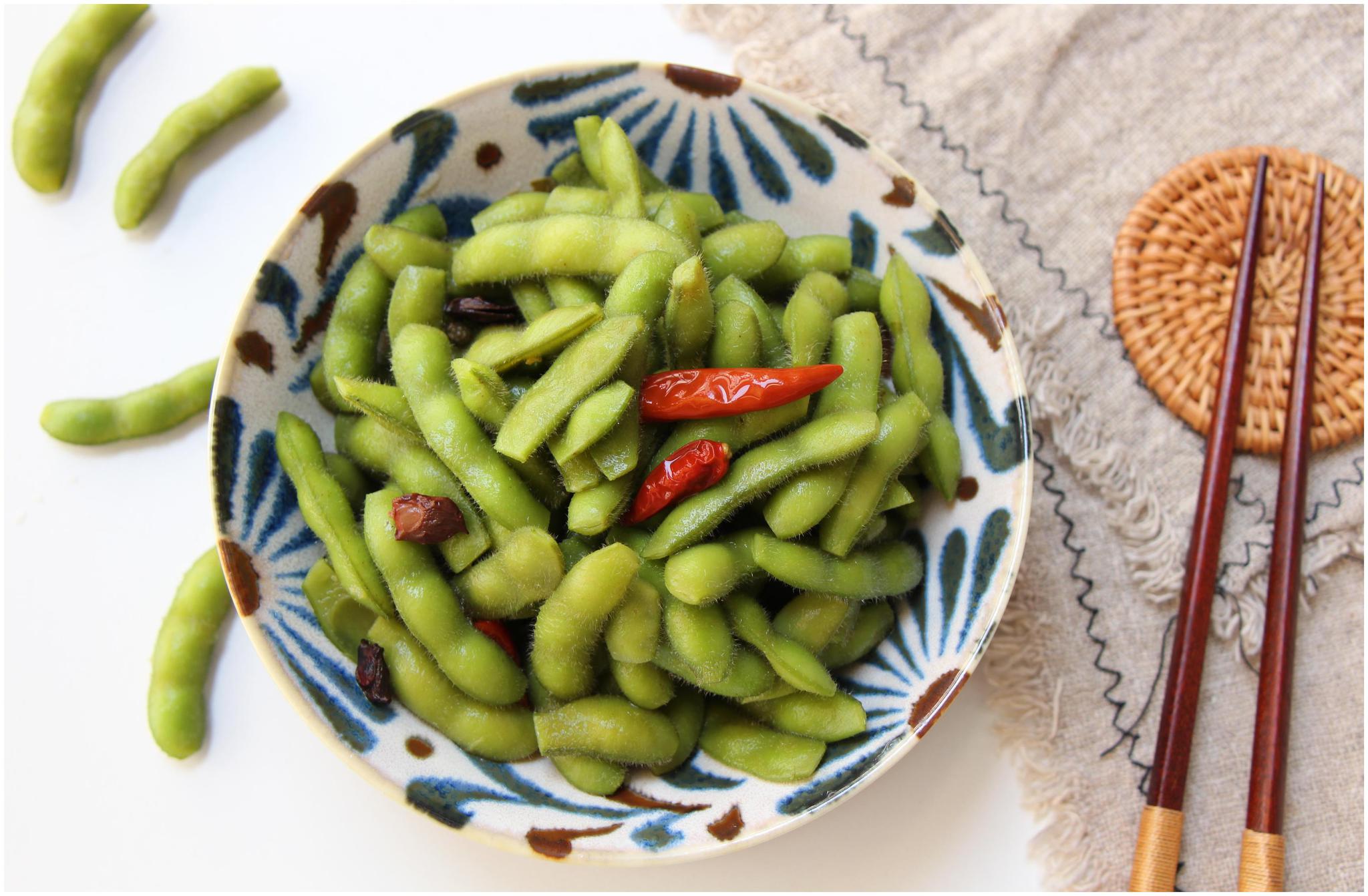 卤毛豆别直接下锅,多做一步口感清脆入味,朋友:可以摆地摊了