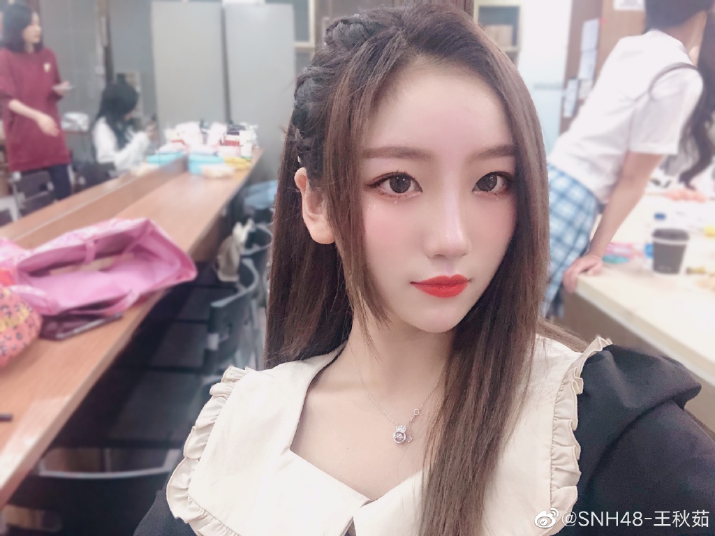 偶像美少女snh48-王秋茹迷人可爱美照欣赏