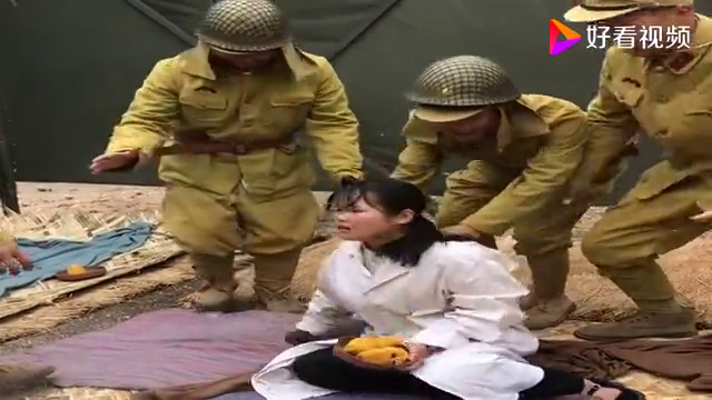 抗日神剧拍戏现场,一群鬼子这样欺负良家妇女,没想到是这样结局