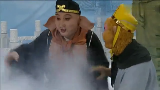 西游记续集:八戒看到了面山和米山,转身跟悟空说:看我的吧!