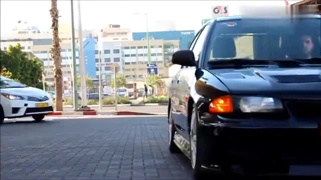 视频：上身EVO3套件的95款三菱蓝瑟
