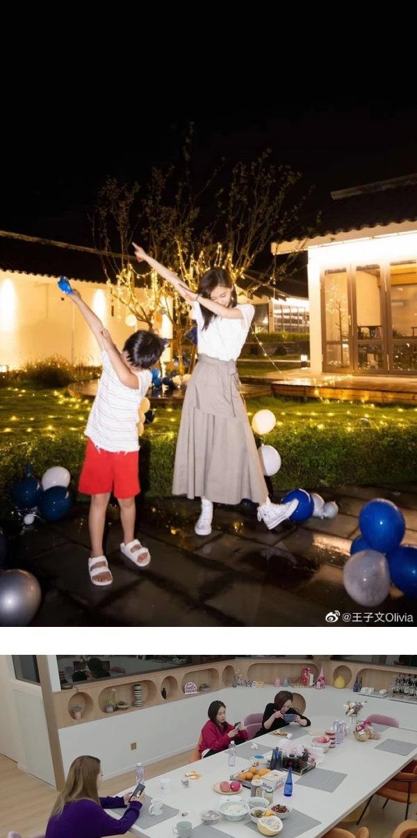 原来王子文早在刚开始录节目时,就曾向其他艺人坦诚:"想回家看我儿子"