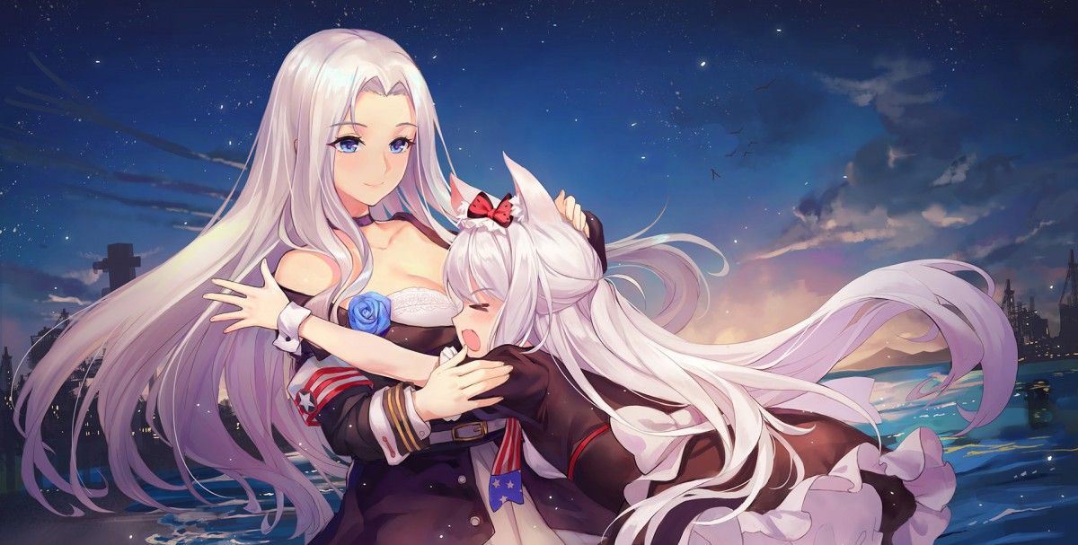 碧蓝航线高清美女图横版