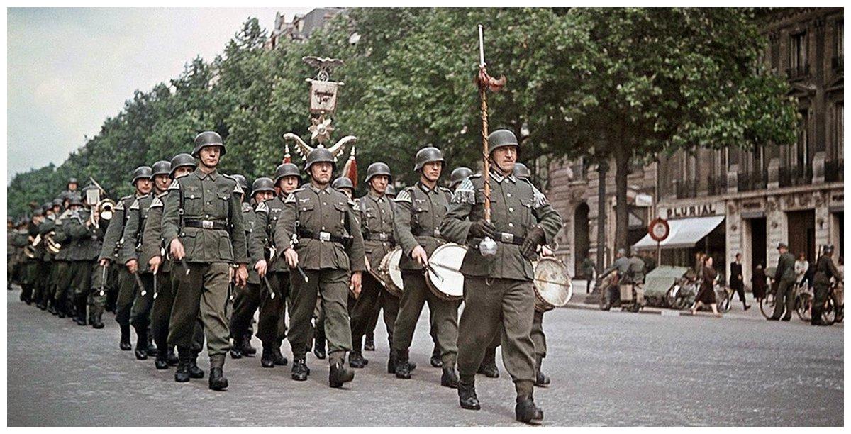 二战法国沦陷一半就投降了,为什么我国半壁江山被占却仍在抵抗?