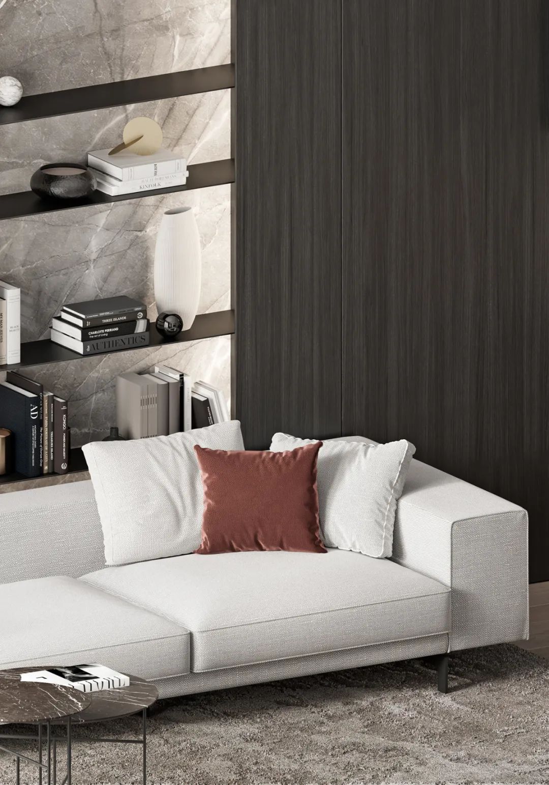 仅有84㎡公寓,简约感十足,这样高级的"化繁为简",真有远见