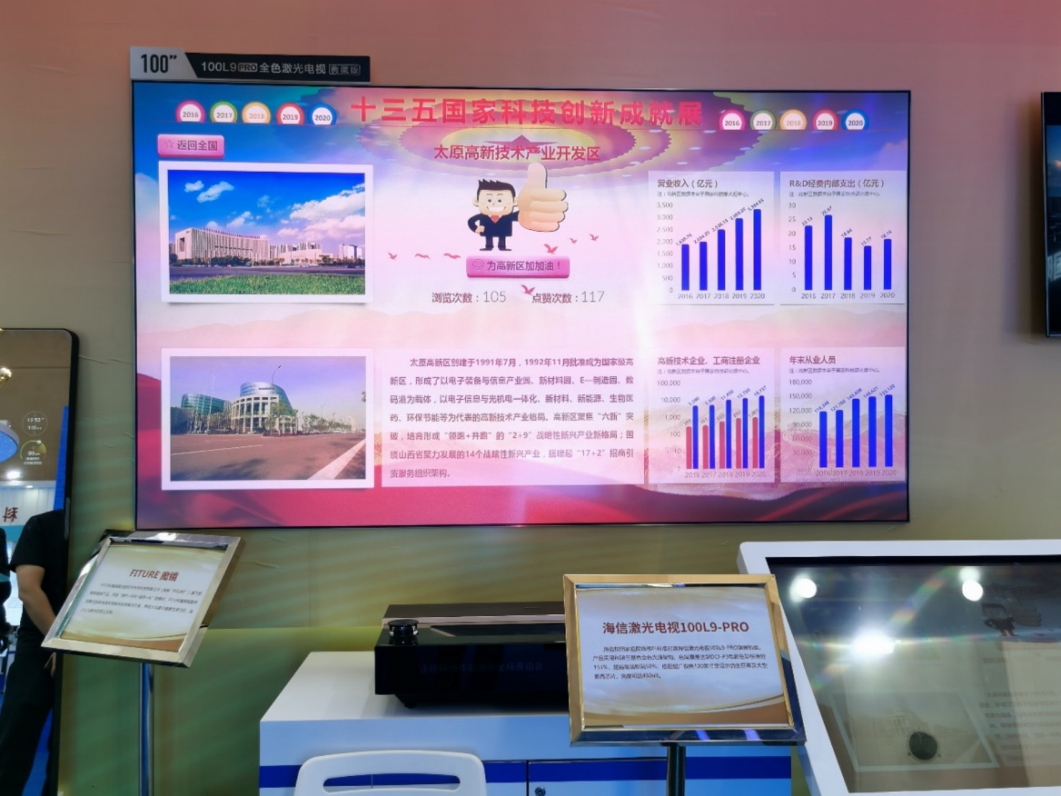 海信激光电视助力“十三五”科技创新成就展-家电圈官网