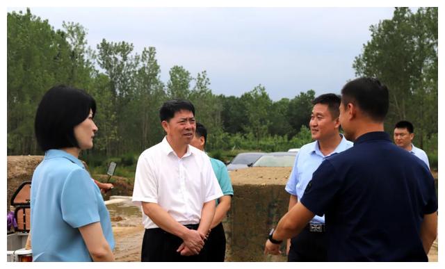 范连生到莒南县对龙王河开展巡河