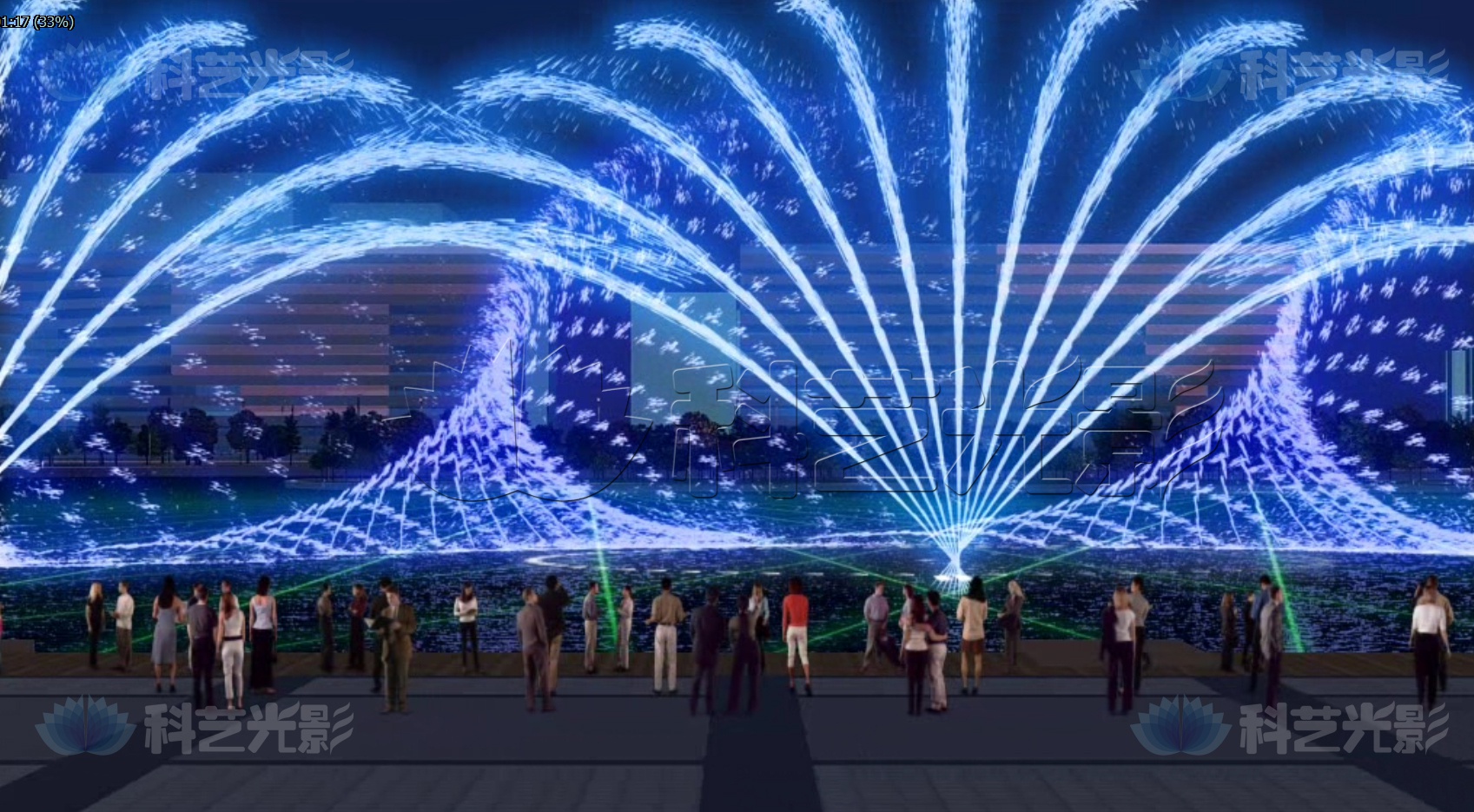 5d激光光影秀堪比科幻大片如何打造