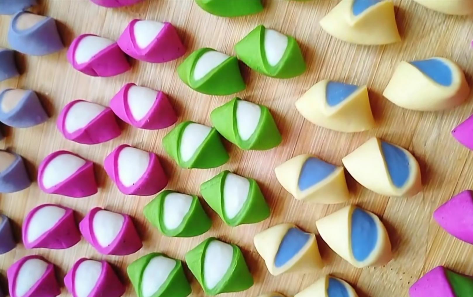 七彩水饺原来是这样做的,今天终于知道啦|水饺|七彩|饺子_新浪新闻