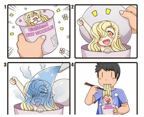 美女罐,有人看过吗今天我要吃深海鱼尾