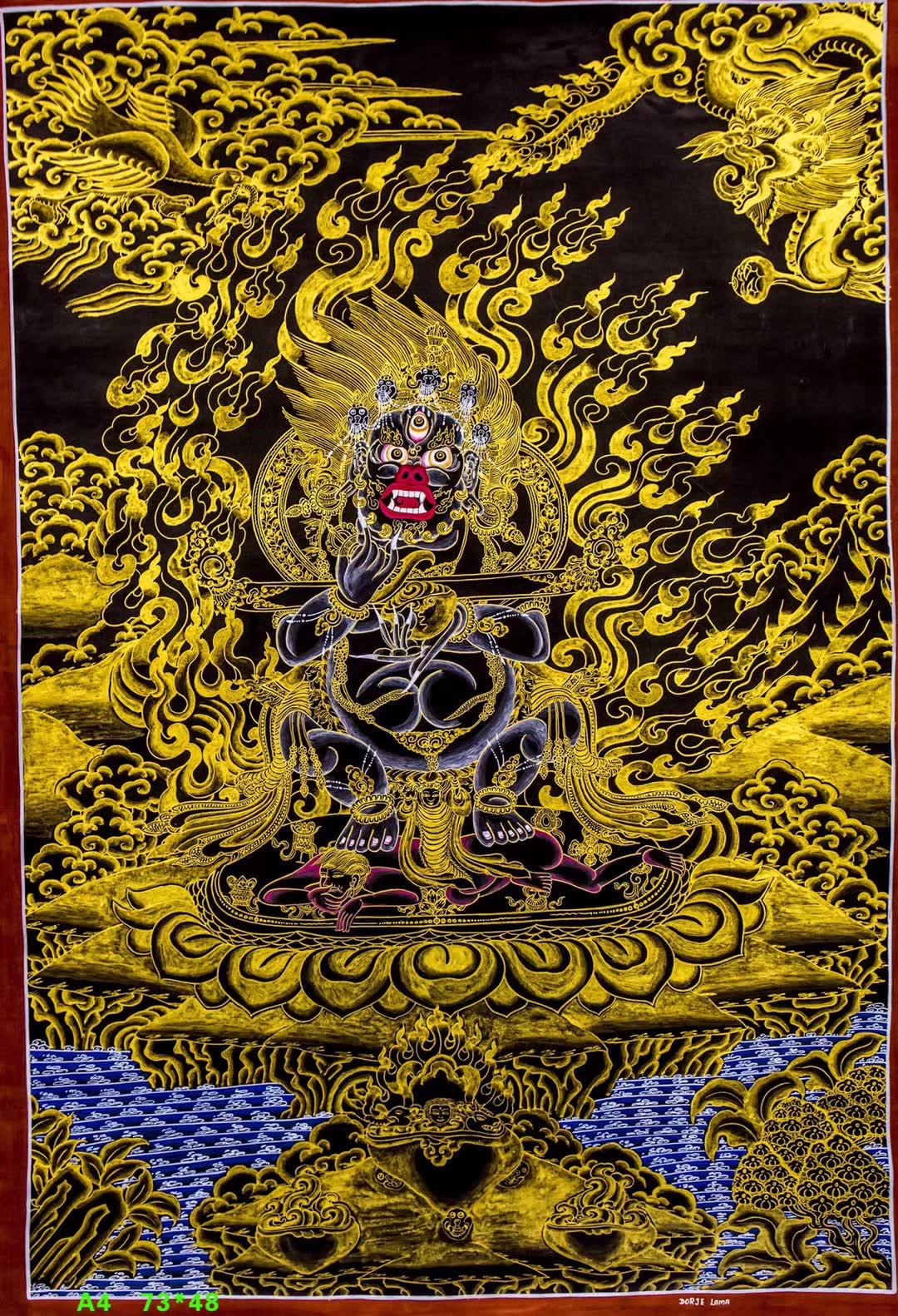 大黑天的传说和由来|梵语|天神|骷髅_新浪新闻