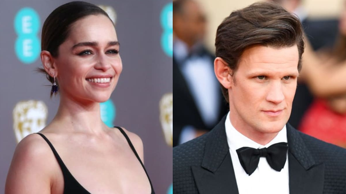 clarke被爆与人气剧《王冠》"the crown"男星马特·史密斯matt smith