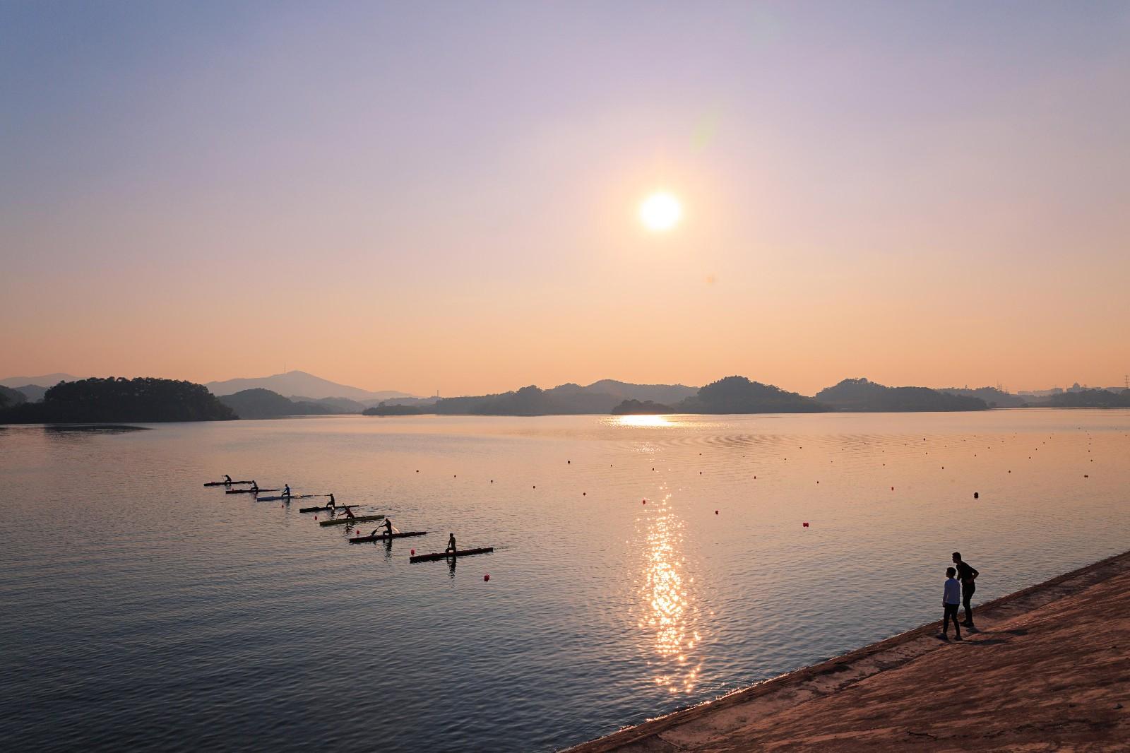 探访同沙水库群山环绕优美水湾连绵不绝怡然自乐