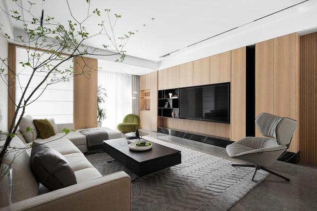 她家客厅太好看了，一进门就被美到，喜欢这样简单不花哨的装修休闲区蓝鸢梦想 - Www.slyday.coM