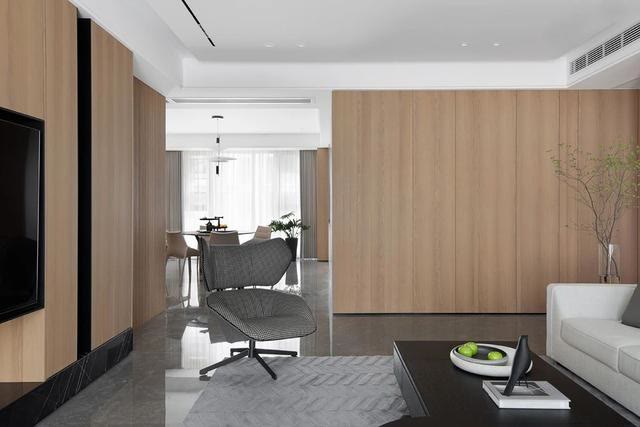 她家客厅太好看了，一进门就被美到，喜欢这样简单不花哨的装修休闲区蓝鸢梦想 - Www.slyday.coM